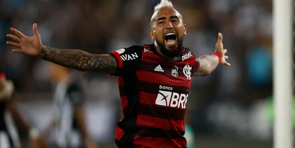 Arturo Vidal dejó en evidencia que no le importaron los silbidos en el estadio Monumental