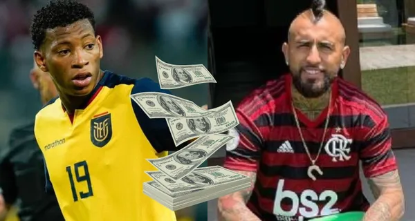 Arturo Vidal quiere ganar lo mismo que Gabigol para llegar en Flamengo ¿Cuánto sería para Gonzalo Plata?