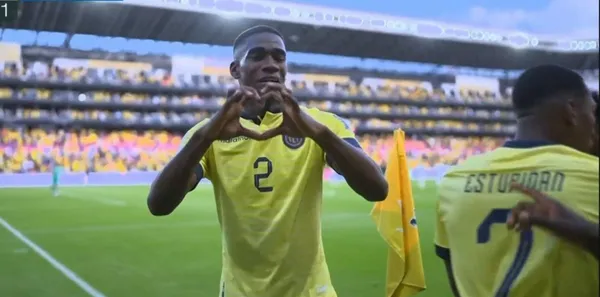 Así fue el gol del empate de Ecuador