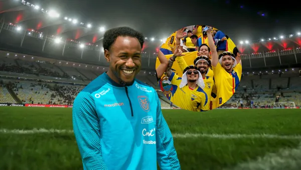 Así fue la reacción de los hinchas ecuatorianos con John Yeboah