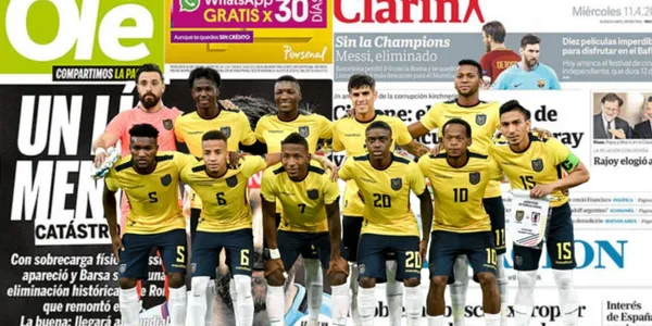 Así habla la prensa argentina de un jugador ecuatoriano