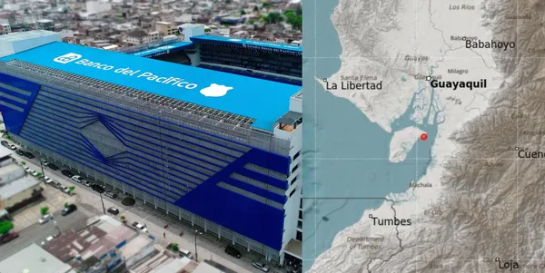 Así quedó el escenario deportivo del Club Sport Emelec