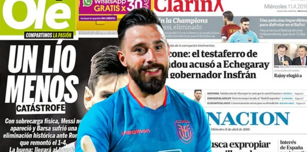 Así reaccionó la prensa argentina de Hernán Galíndez