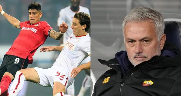 Así reaccionó Mourinho cuando vio de cerca a Piero Hincapié