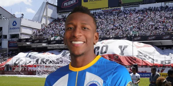 Así reaccionó Pervis Estupiñán al gol de Liga de Quito