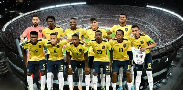 Así recibieron a los jugadores de Ecuador en la cancha