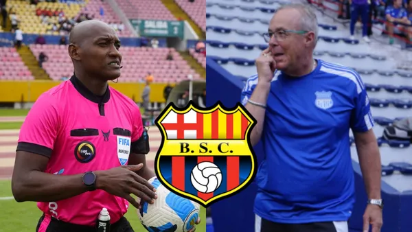 Augusto Aragón-Jorge Célico-Emelec / Foto: 90min