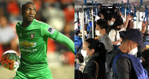 Aunque estuvo en Liga de Quito en dos etapas, no se hace problema si tiene que ir en bus pública hasta su casa