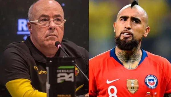Aunque parezca mentira, Jorge Célico estuvo a punto de irse a los golpes con el chileno Arturo Vidal