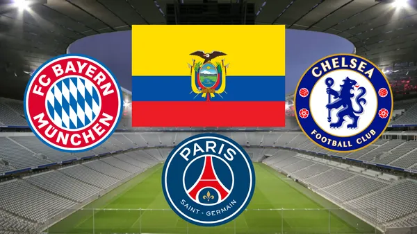 Bandera de Ecuador (Foto tomada de: Bayer Múnich/Wikipedia)