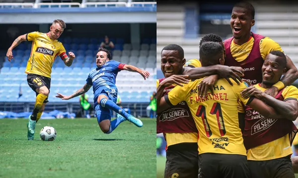 Barcelona celebró su victoria en el estadio Capwell luego de un partido lleno de polémicas