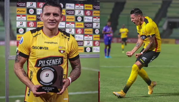 Barcelona empató contra Metropolitanos y Carlos Garcés volvió al gol luego de mucho tiempo