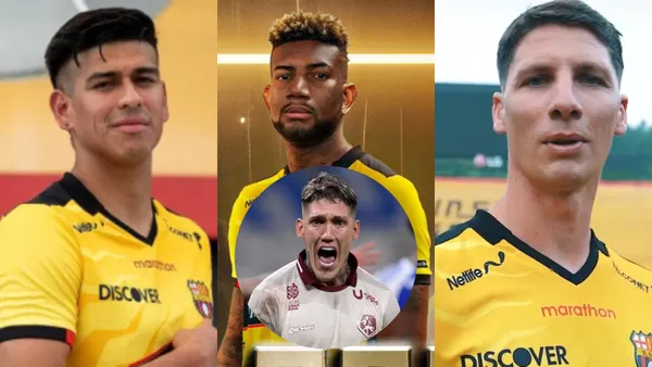 Barcelona SC-Bryan Bentaberry / Foto: Olé