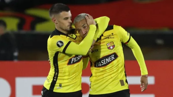 Barcelona SC-Byron Castillo-Joaquín Valiente / Foto: API