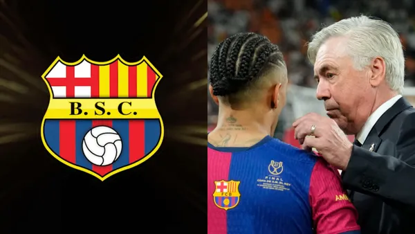 Barcelona SC-Carlo Ancelotti / Foto: Olé