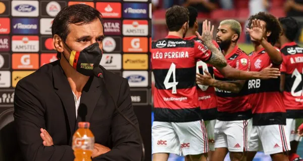 Barcelona SC cayó 2 a 0 contra Flamengo en el estadio Maracaná y antes que resaltar las virtudes de su portero Javier Burrai, mencionó las grandes actuaciones que tuvo Diego Alves ¿Qué dijo?