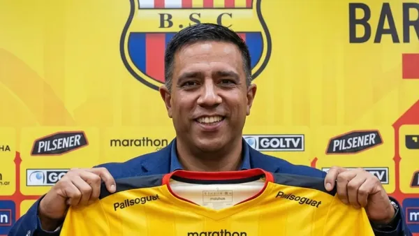 Barcelona SC-César Farías
