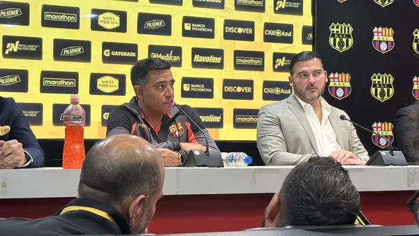 Barcelona SC-César Farías