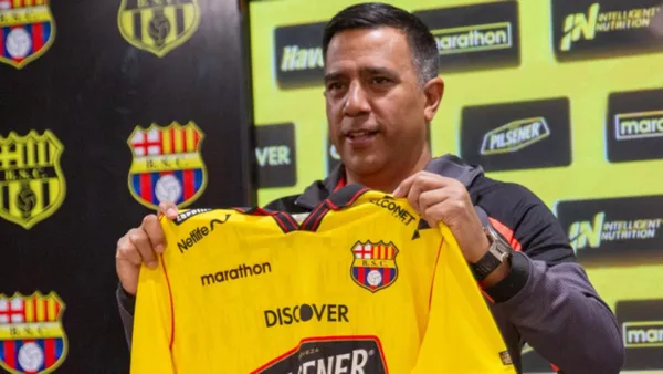 Barcelona SC-César Farías