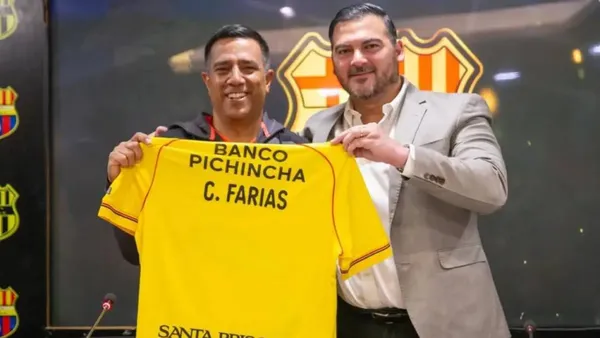 Barcelona SC-César Farías