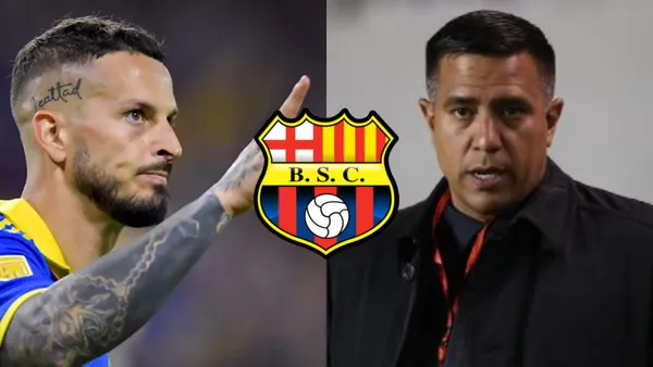 Barcelona SC-César Farías-Darío Benedetto