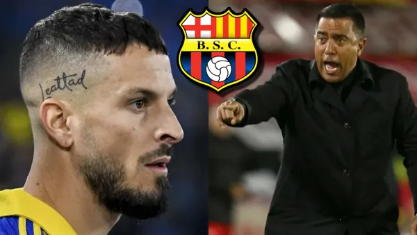 Barcelona SC-César Farías-Darío Benedetto