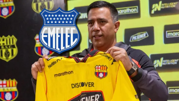Barcelona SC-César Farías-Emelec