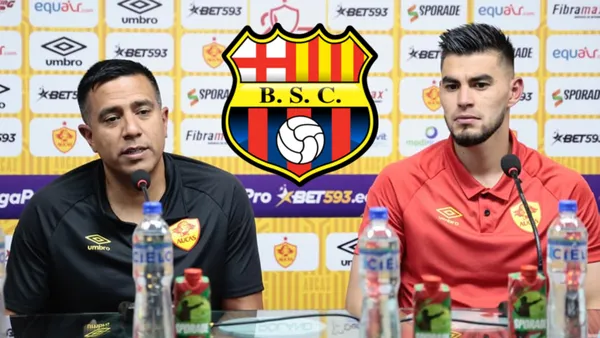 Barcelona SC-César Farías / Foto: Aucas