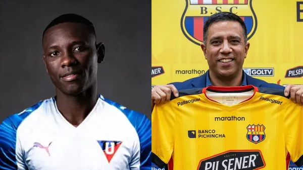 Barcelona SC-César Farías-Janner Corozo / Foto: GROK