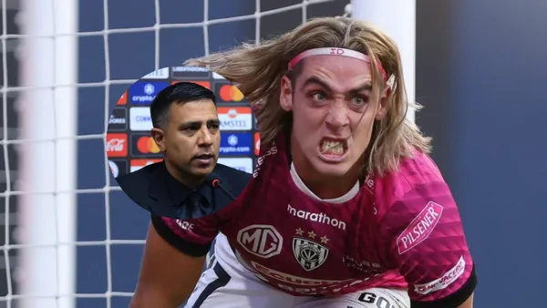 Barcelona SC-Claudio Spinelli-César Farías