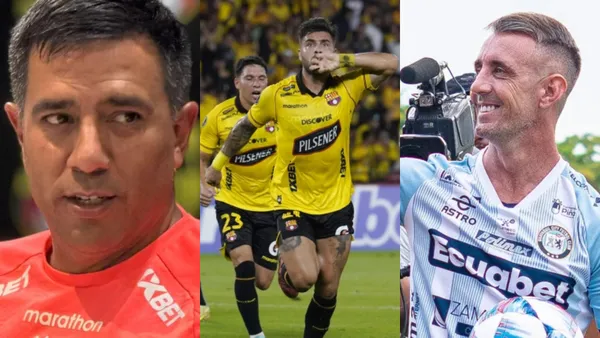 Barcelona SC-Damián Díaz-César Farías