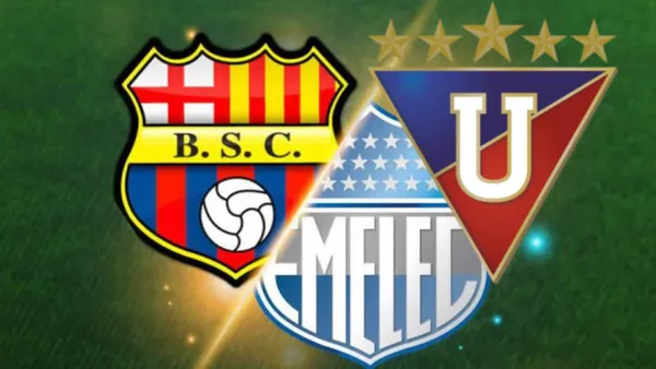 Barcelona SC, Emelec y Liga de Quito