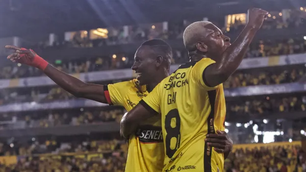 Barcelona SC en la Noche Amarilla 2025 / Foto tomada de: API