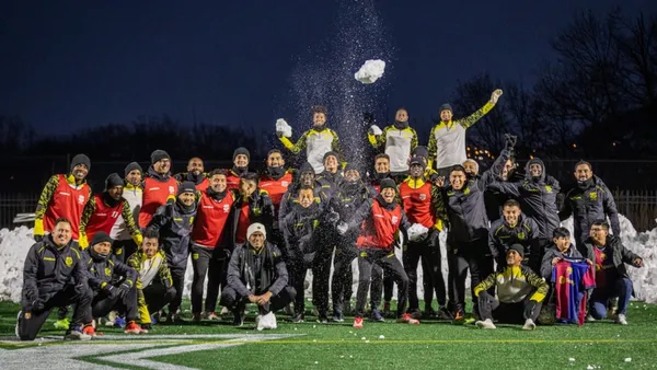 Barcelona SC en New Jersey / Foto tomada de: API
