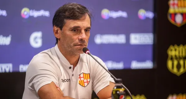 Barcelona SC está a las puertas de jugarse una carta importante en la Copa Libertadores al enfrentarse a Boca Juniors y Fabián Bustos sorprendió con sus declaraciones