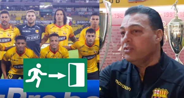 Barcelona SC está peleando la Primera Etapa y ya se hablan de jugadores que tiene luz verde para salir
