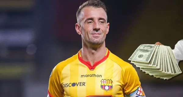 Barcelona SC no está en su mejor momento y Damián Díaz que es su 10 está preocupado en otros asuntos en lugar de mejorar