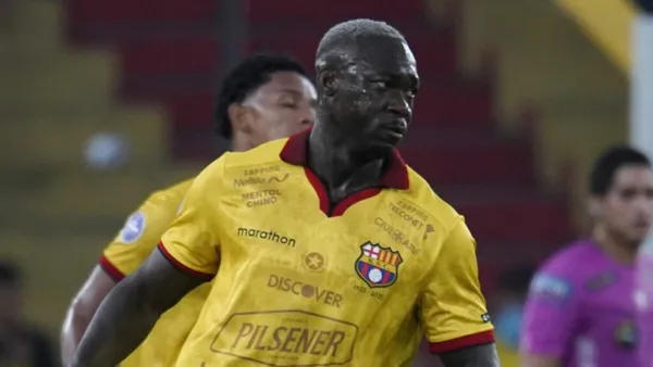Barcelona SC-Felipe Caicedo / Foto: API