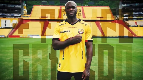 Barcelona SC-Felipe Caicedo / Foto: Barcelona SC