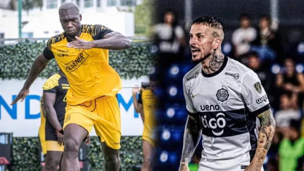 Barcelona SC-Felipe Caicedo-Pipa Benedetto