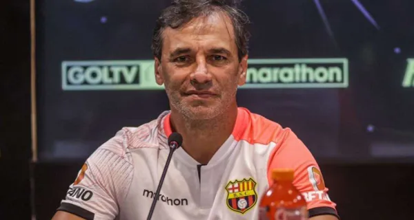 Barcelona SC ganó, pero durante todo el partido se pensaba que se iba Fabián Bustos
