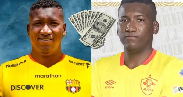Barcelona SC hizo el intercambio con Aucas, y Jhon Jairo Cifuente se fue para la Capital este 2023