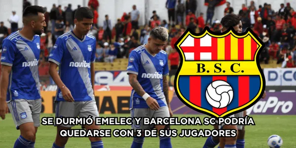 Barcelona SC iría por 3 jugadores de Emelec