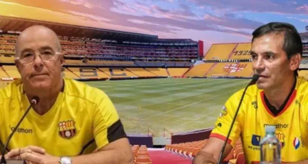 Barcelona SC le ganó a Emelec y contaron de la diferencia entre Fabián Bustos y Jorge Célico. Incluso dieron a entender que había camerino roto