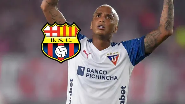 Barcelona SC-Liga de Quito-Deyverson