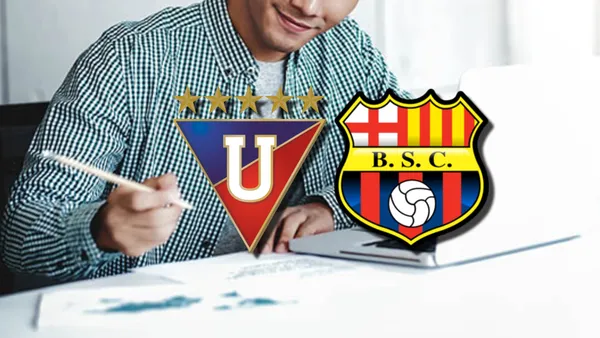 Barcelona SC-Liga de Quito / Foto: Olé