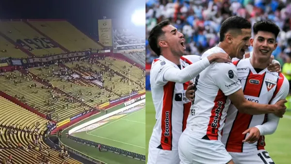 Barcelona SC-Liga de Quito / Foto: Olé