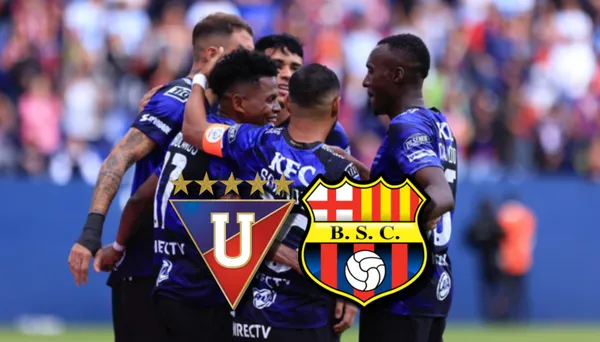 Barcelona SC-Liga de Quito-IDV / Foto: API