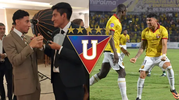 Barcelona SC-Liga de Quito-Janner Corozo-Joao Rojas