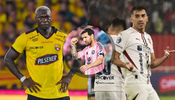 Barcelona SC-Liga de Quito-Lionel Messi / Foto: API